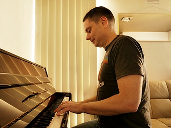 Chris Hale, piano student, Melbourne