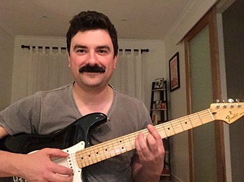 Marko Novkovic, guitar student from Coburg