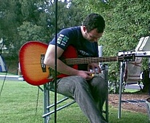 Travis Beck, guitar student from Preston