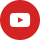 round-shaped, red and white youtube icon